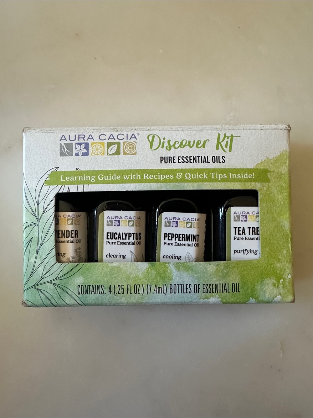 🆕 Aura Cacia Essential Oils Discovery Kit